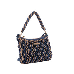 Bolso bandolera Simosastre color azul de mujer de la colección Anete dealle