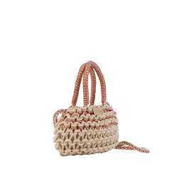 Bolso bandolera Simosastre cobre/beige de mujer de la colección Cecile