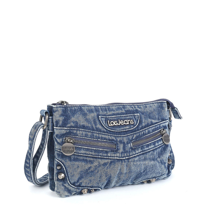 Bolso bandolera de fuelle Lois color azul de mujer de la colección Roseville