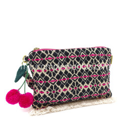 Neceser multiusos Artebene en colores vivos en colores fucsia y negro 2025