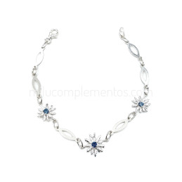Pulsera Eguzkilore de plata de ley 925 nueva temporada