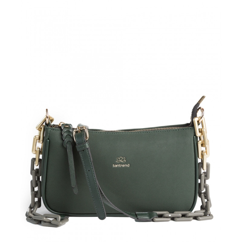 Bolso bandolera Tantrend color verde otoño invierno 2025 2026