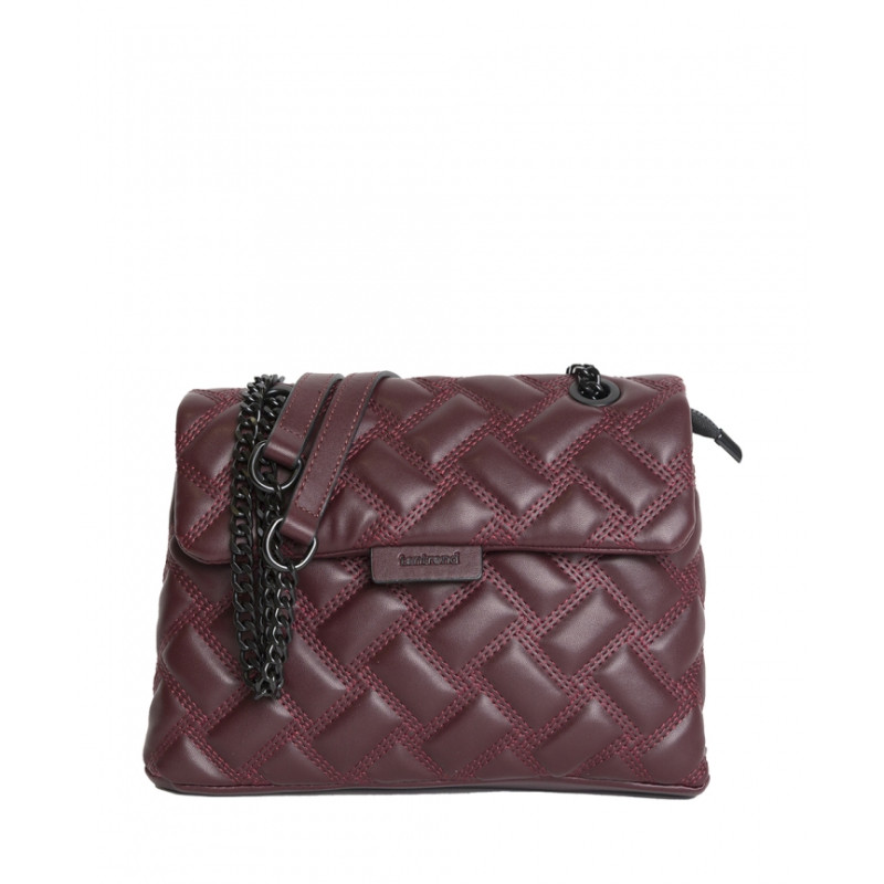 Bolso bandolera Tantrend color burdeos online