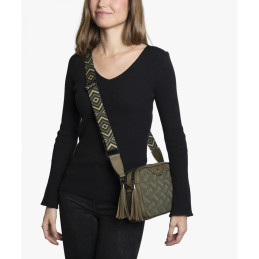 Bolso bandolera Tantrend color verde otoño invierno