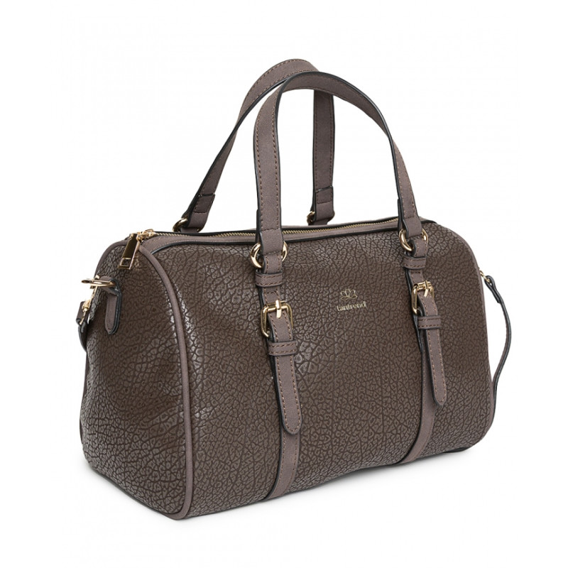 Bolso bandolera Tantrend color marrón bowling