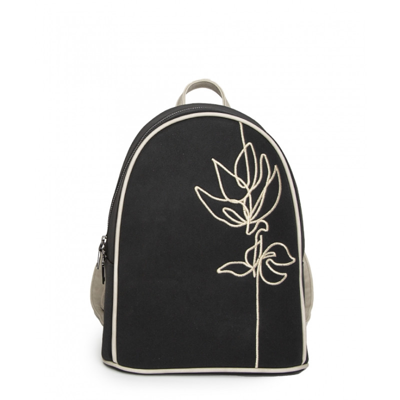 Mochila Tantrend color negro y marfil    online