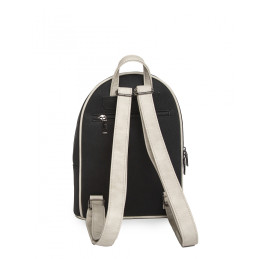 Mochila Tantrend color negro y marfil