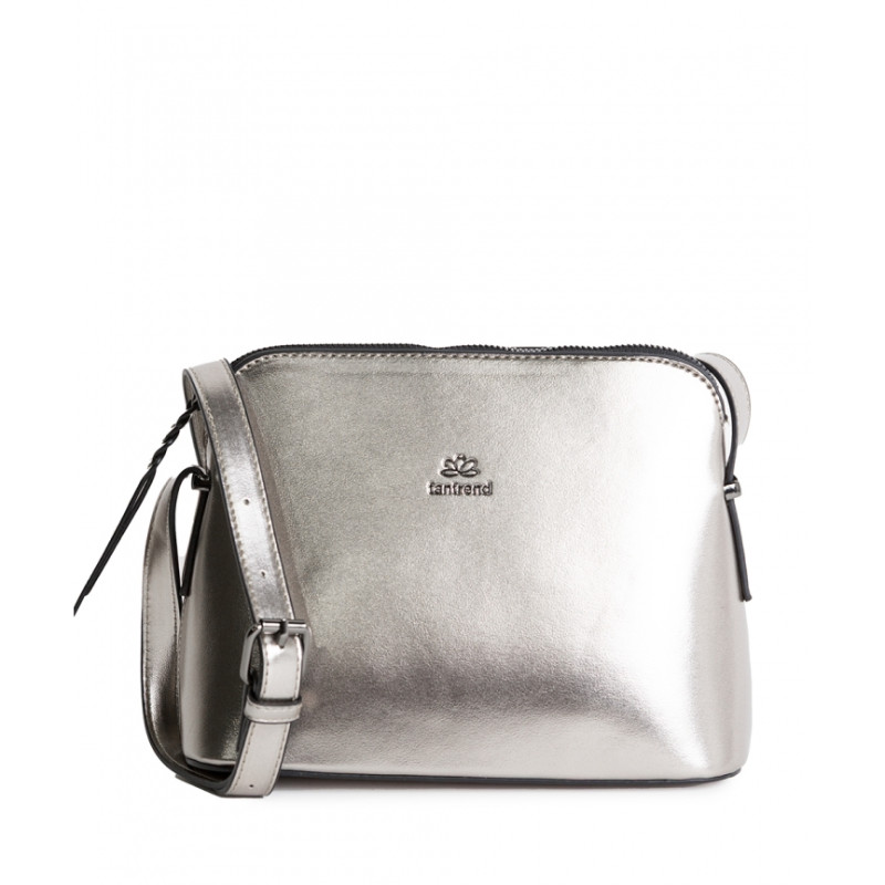 Bolso bandolera Tantrend color plata otoño invierno