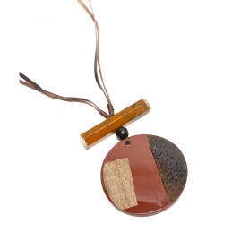 Collar largo Tantrend mostaza multicolor online otoño invierno