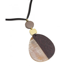 Collar largo Tantrend colores naturales