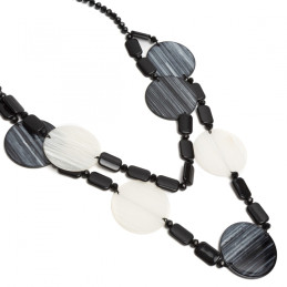 Collar largo Tantrend negro de señora en tienda online