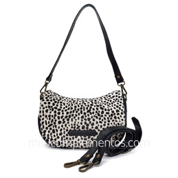 Bolso bandolera Caramelo animal print de mujer otoño invierno