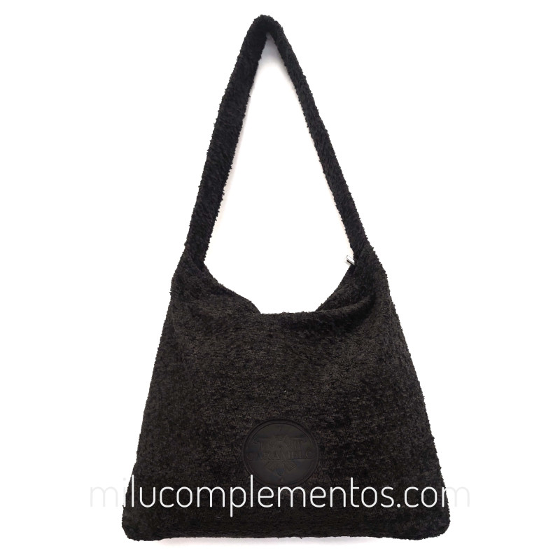 Bolso bandolera Caramelo color negro de mujer nueva colección