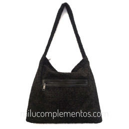 Bolso bandolera Caramelo color negro de mujer