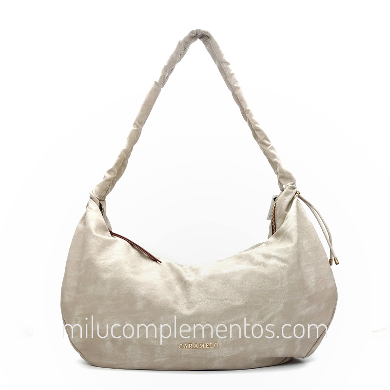 Bolso Caramelo color beige de mujer online