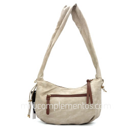 Bolso Caramelo color beige de mujer