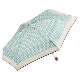 Paraguas plegable Gotta color azul celeste de mujer