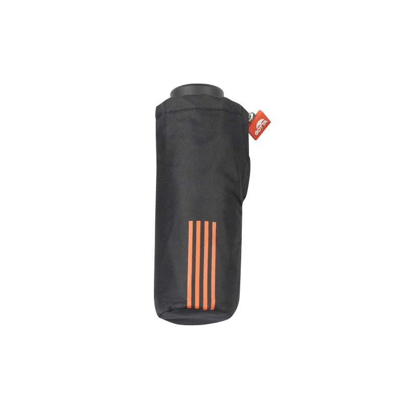 Paraguas plegable Gotta negro-naranja de hombre
