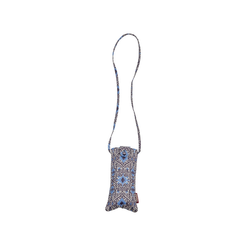 Paraguas plegable Ezpeleta color azul con funda de bolso