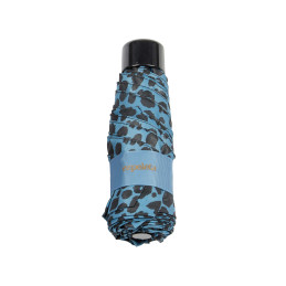 Paraguas plegable Ezpeleta color azul animal print