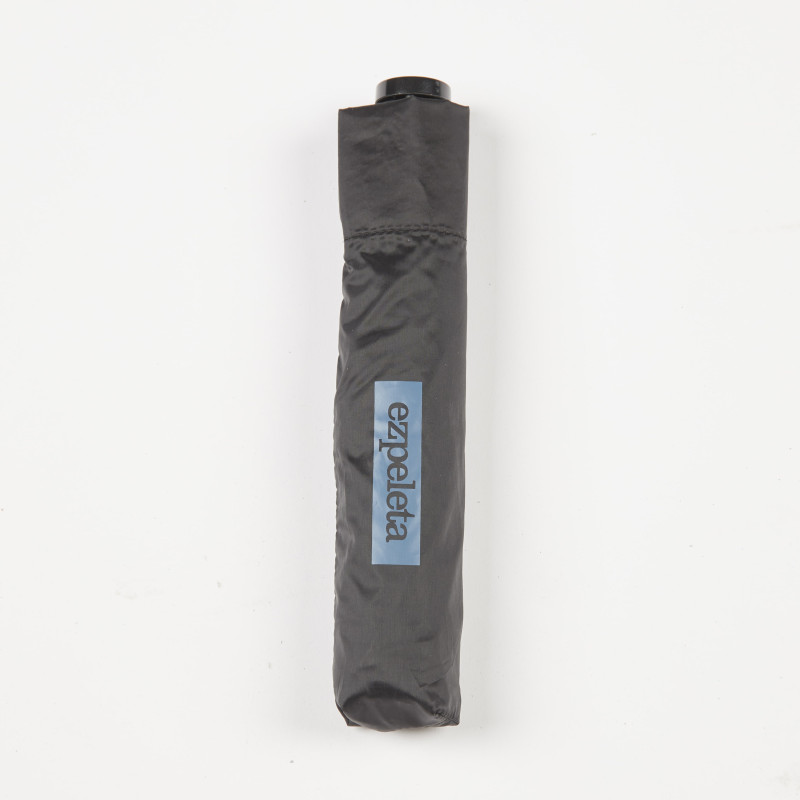 Paraguas plegable Ezpeleta negro ultraligero unisex