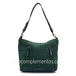 Bolso bandolera Caramelo color verde nueva temporada