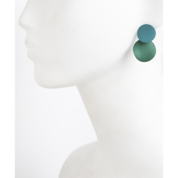 Pendientes Tantrend color turquesa/verde