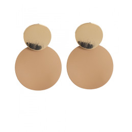 Pendientes Tantrend color beige/dorado nueva temporada