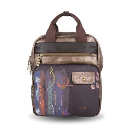 Mochila Ventis color marrón multicolor de mujer nueva temporada